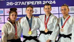Ставропольские дзюдоисты завоевали пять медалей на соревнованиях в Волгограде