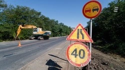 Ремонт дороги Ессентуки — Суворовская достиг экватаора