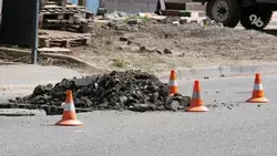 Ямочный ремонт улицы Шевченко проводят в Ессентуках