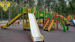 Детскую площадку в Ессентуках обезопасили силами прокуратуры