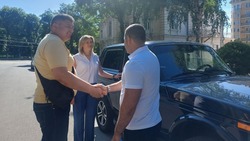 Администрация Ессентуков передала автомобиль в зону проведения СВО