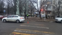 Невнимательный водитель сбил ребёнка в Ессентуках