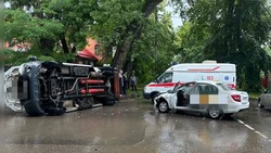 76-летняя женщина получила перелом ребра в ДТП с маршруткой в Ессентуках 