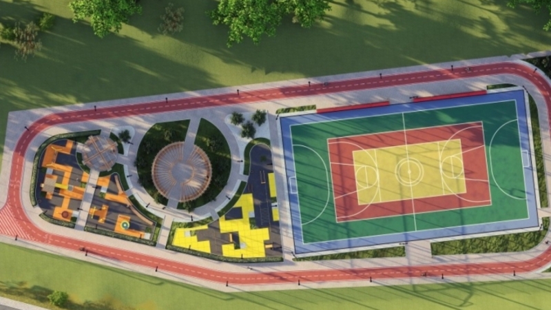 В Кисловодске появится футбольное поле с детским городком
