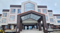 Строительная готовность новой школы в микрорайоне Северном составляет 68%