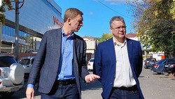 Губернатор Владимиров проинспектировал ход строительных работ в Ессентуках