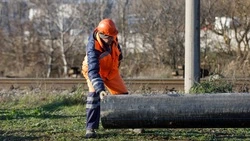 В Ессентуках на улице Буачидзе специалисты устраняют порыв на водопроводе