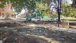 Воркаут-зону и кабели под освещение оборудуют в сквере Ессентуков