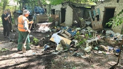 Стихийную свалку убрали в Ессентуках 