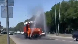 Дороги и воздух охлаждают в Ессентуках