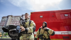 Открытое горение ликвидировали на пожаре в Ессентуках 