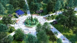 Самшитовый сквер в Ессентуках готов на 85%