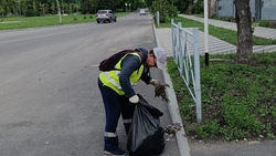 Коммунальные службы чистят улицы Ессентуков после майских праздников