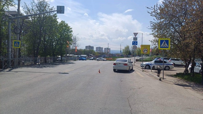 Водитель наехал на школьника в Ессентуках