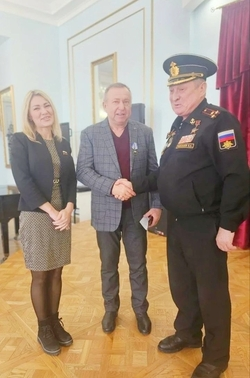 Жители Ессентуков получили медали «За заслуги» в Севастополе