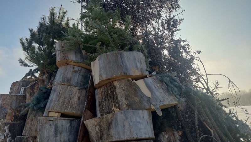 Большой крещенский костёр начали готовить в Ессентуках 